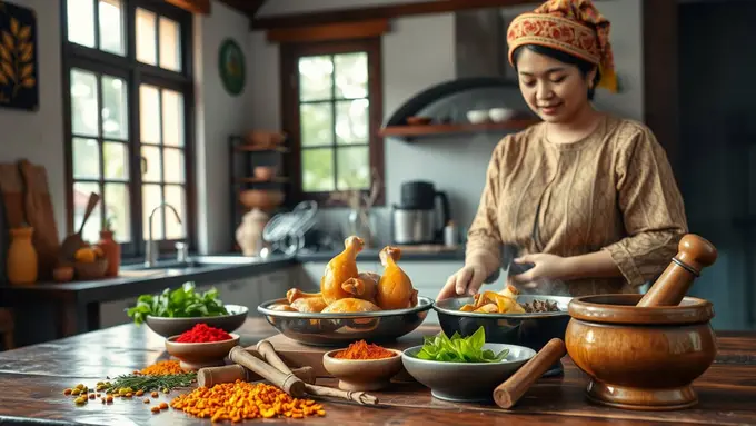 resep ayam ungkep bumbu meresap