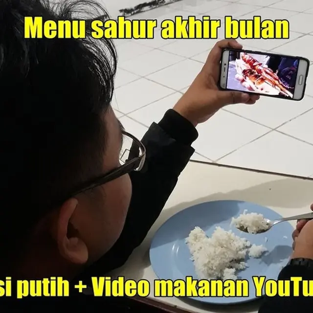 meme puasa ala anak kost