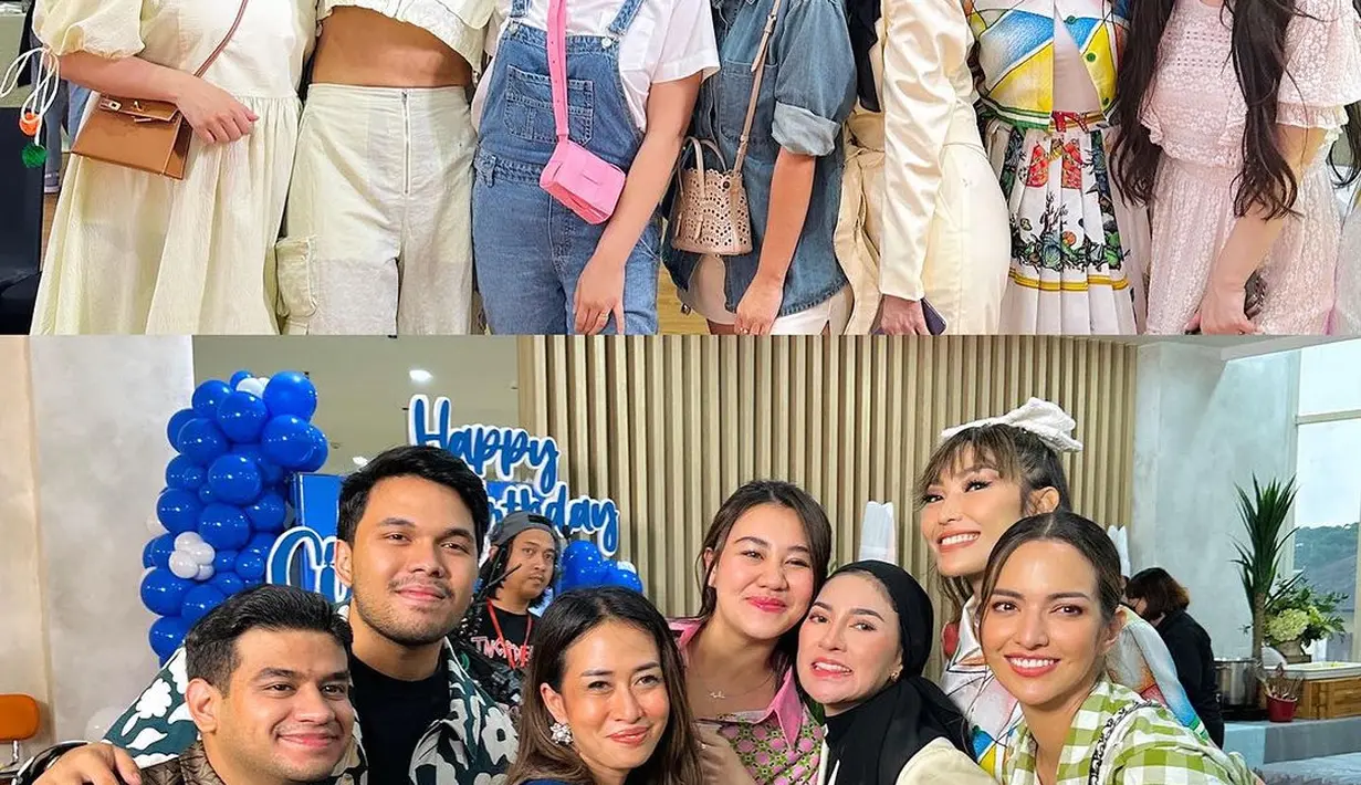 Aaliyah Massaid tampil dengan gaya khasnya yang chic, namun effortless. [Foto: Instagram/mrsayudewi]