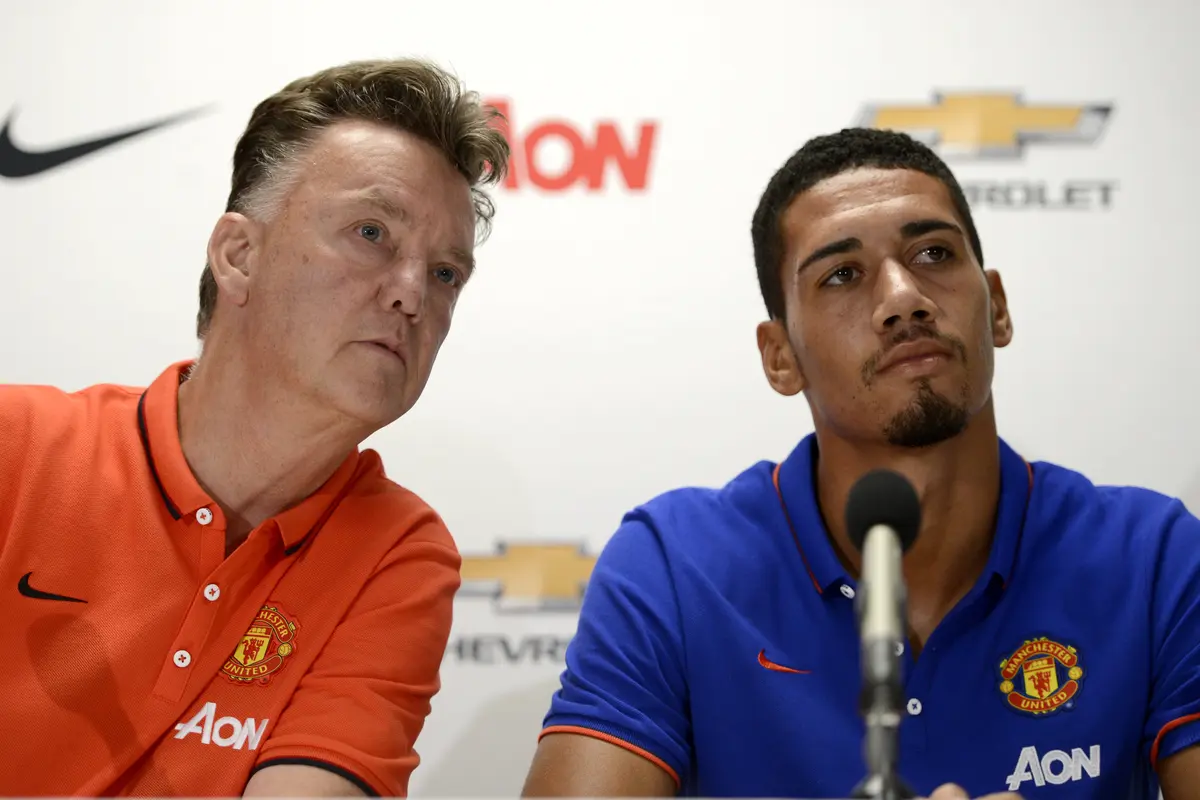 Louis van Gaal - Chris Smalling