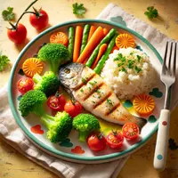 Kandungan Gizi Daging Ikan untuk Makan Sehat Anak, Kaya Nutrisi dan Baik untuk Tumbuh Kembang | copyright ChatGPT/AI