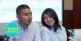 Firmansyah Mahidin Putra, suami Chua Kotak melihat langsung proses persalinan anak pertamanya. 