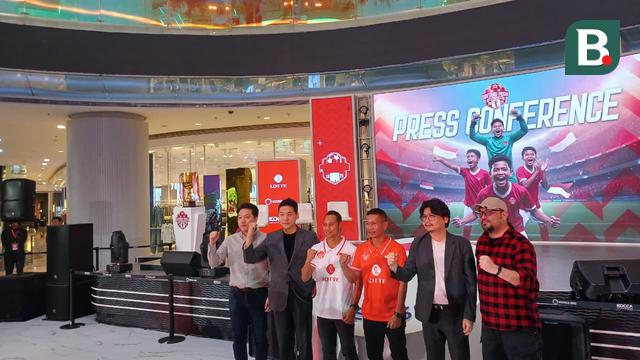 Konferensi pers Lotte Bintang Muda Generasi Masa Depan 2025