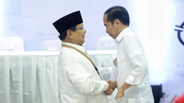 Momen Akrab Jokowi-Ma'ruf dan Prabowo-Sandi di KPU