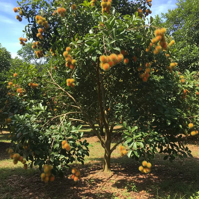 Pohon Rambutan Rapiah (Gemini AI)