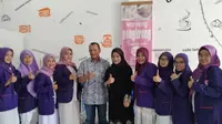Anggota Komisi IV DPR Fraksi Golkar Budhy Setiawan berkunjung ke kantor pusat Asosiasi Pengusaha Wanita Mandiri Indonesia (APWMI) di Bogor. (Istimewa)