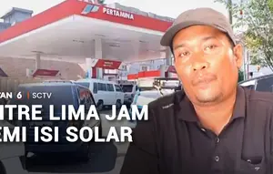 Pengendara di Sibolga Antre 5 Jam Sepanjang 3 Kilometer demi Solar