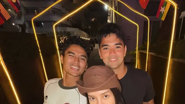 Anya Geraldine Hadir di Acara Sea Games Thailand 2025 dengan tampilan santai. [@anyageraldine]