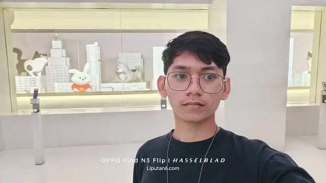 Hasil Foto Kamera Depan Oppo Find N3 Flip