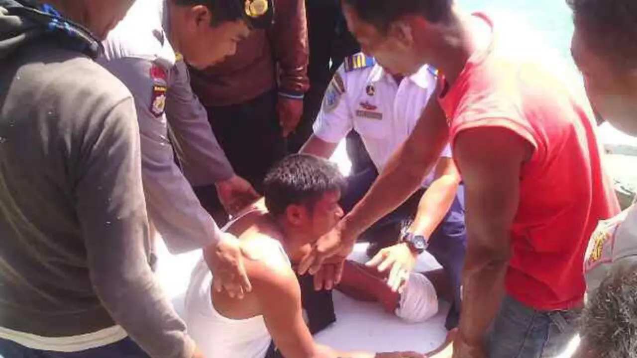 Nahkoda KM Marina Baru Ditemukan Selamat