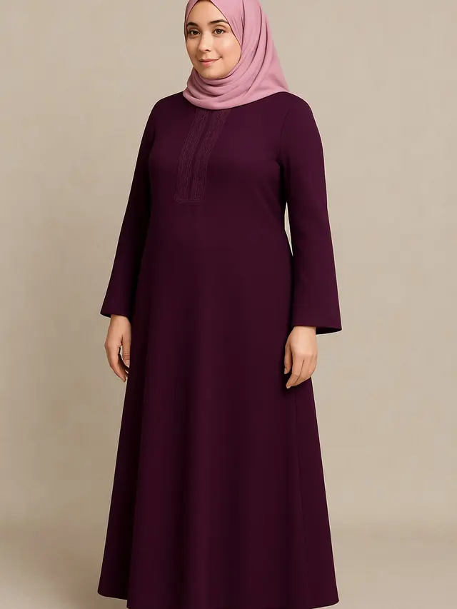 Perut Buncit Cocoknya Pakai Gamis Warna Apa? Ini 7 Rekomendasinya Agar Terlihat Ramping dan Tetap Stylish