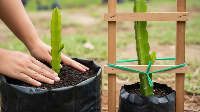Cara Menanam Buah Naga di Polybag