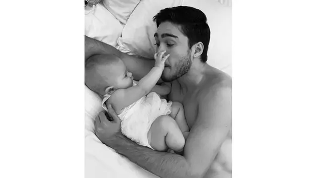 Ayah Idaman, Ini 6 Potret Eryck Amaral saat Asuh Arabella