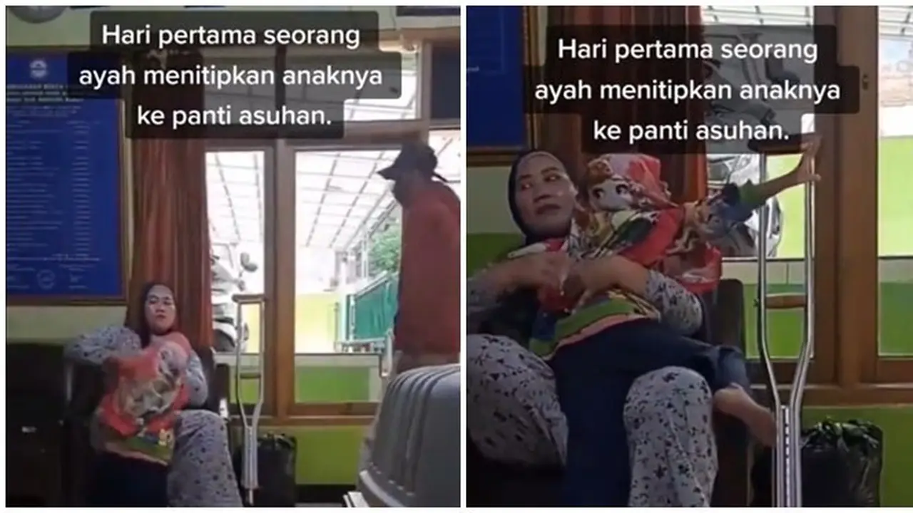 Momen Pilu Perpisahan Ayah yang Titipkan Anak ke Panti Asuhan Ini Bikin Haru Netizen