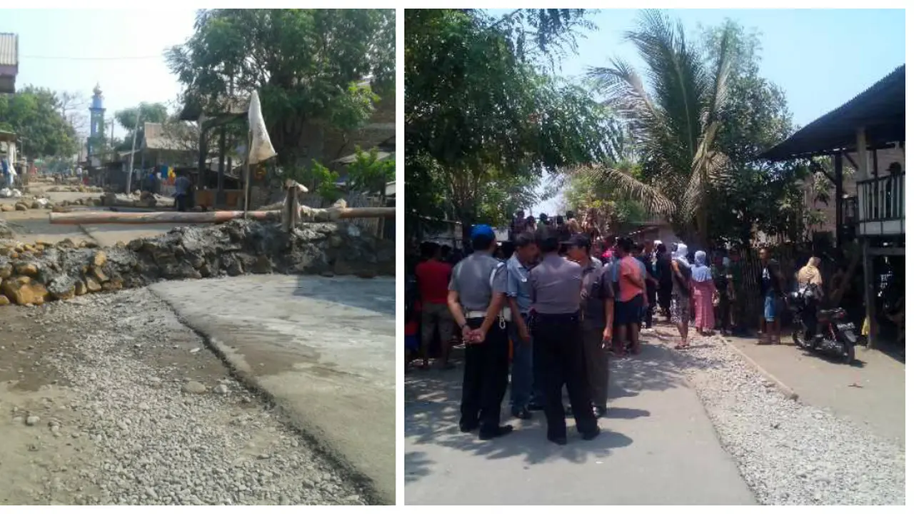 Warga menolak eksekusi lahan