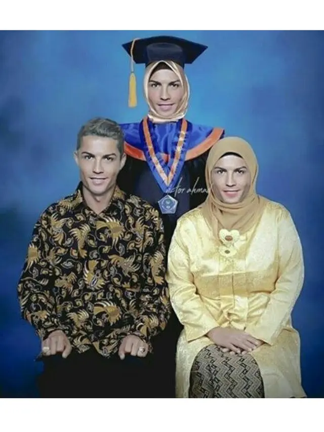 6 Editan Foto Cristiano Ronaldo Ini Bikin Ketawa Geli