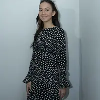 Karina Nadila aktris berparas cantik ini memang sudah melalang buana didunia akting Indonesia. (Nurwahyunan/Bintang.com)