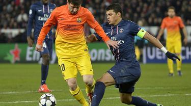 Lionel Messi - Thiago Silva