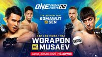 One Friday Fights 110: Worapon vs Musaev 2025 (Sumber: Dok. Vidio)