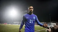 Pemain Olympique Lyon asal Belanda, Memphis Depay. (AFP/Jerry Lampen)