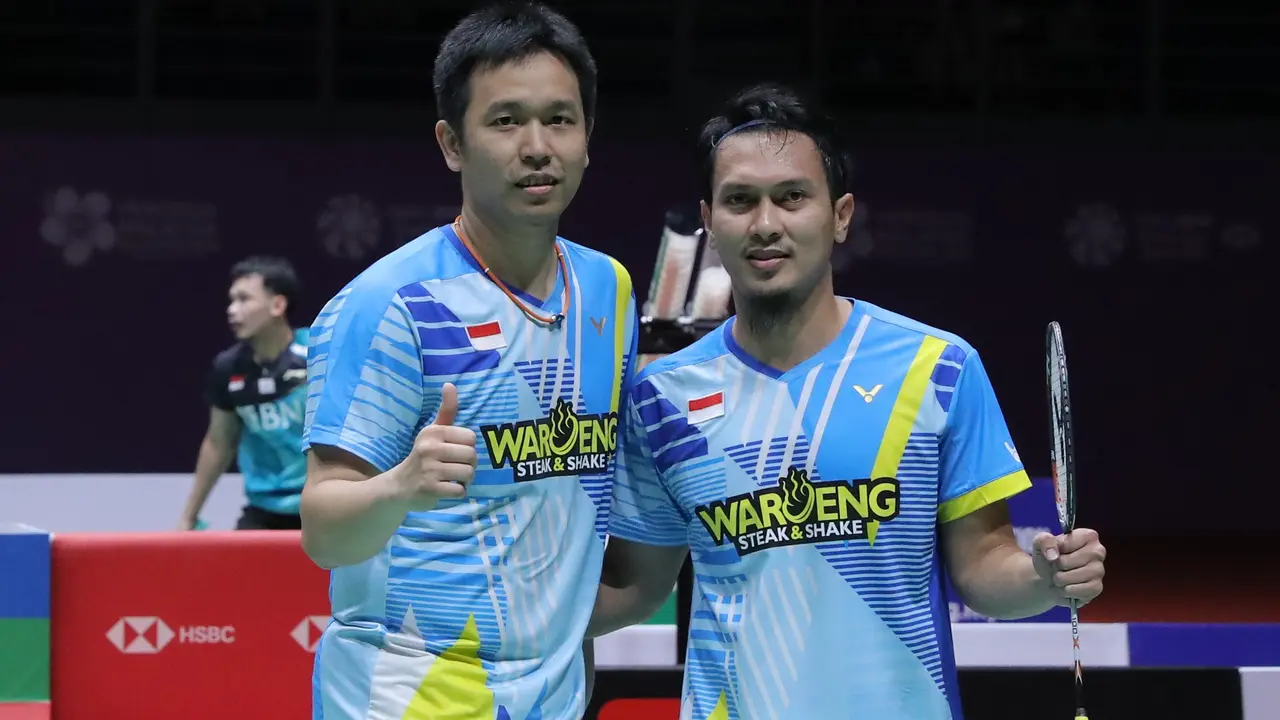 Hendra Setiawan/Mohammad Ahsan - Malaysia Masters 2022 - 9 Juli