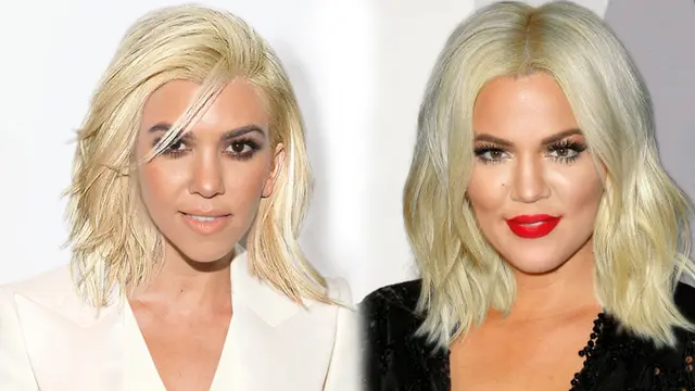 Kourtney dan Khloe Kardashian 