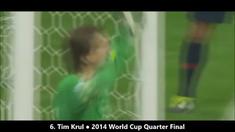 Seorang Penjaga gawang kerap kali menjadi penentu kemenangan atas tim yang dibelanya. Berikut 10 penyelamatan terbaik penjaga gawang yang berhasil menghalau tendangan penalti. Siapa sajakah mereka ?