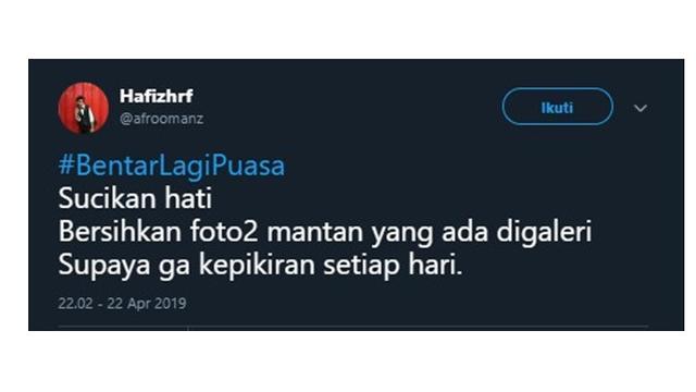 Drama Netizen soal Bentar Lagi Puasa Ini Bikin Nyesek