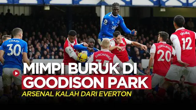 Berita video Everton kerap kali menjadi mimpi buruk Arsenal saat bermain di kandang, Goodison Park, dalam ajang Liga Inggris (Premier League) sejak 2019.