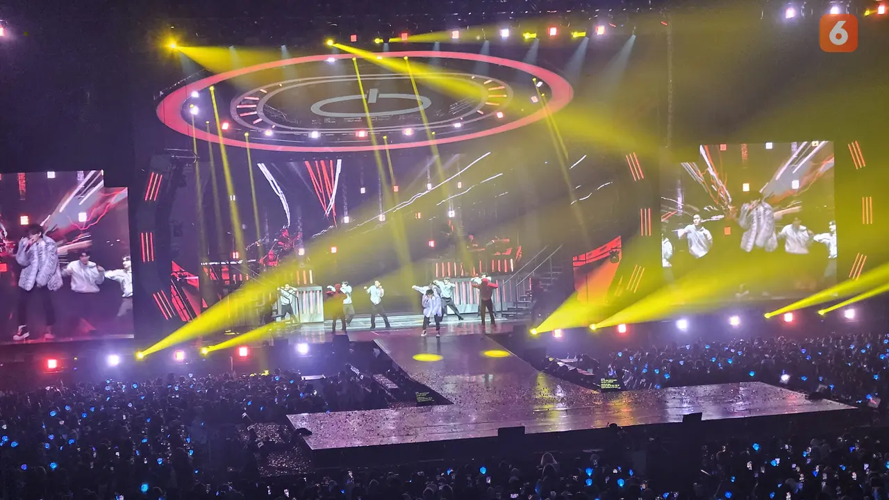 Lagu Baru Yoshi TREASURE "STUPID" Disambut Histeris di Konser Jakarta (Foto: Aditya Eka Prawira/Liputan6.com)