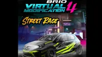 Mengusung Tema Street Race, Honda Brio Virtual Modification ke-4 Tantang Modifikator Adu Kreativitas