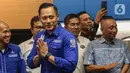 AHY berharap dua pasang calon gubernur dan wakil gubernur bisa terpilih dan memimpin masing-masing wilayahnya untuk lima tahun ke depan. (Liputan6.com/Angga Yuniar)