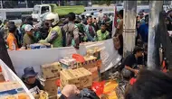 Rabu Malam, Massa Mulai Padati DPR dan Bikin Posko