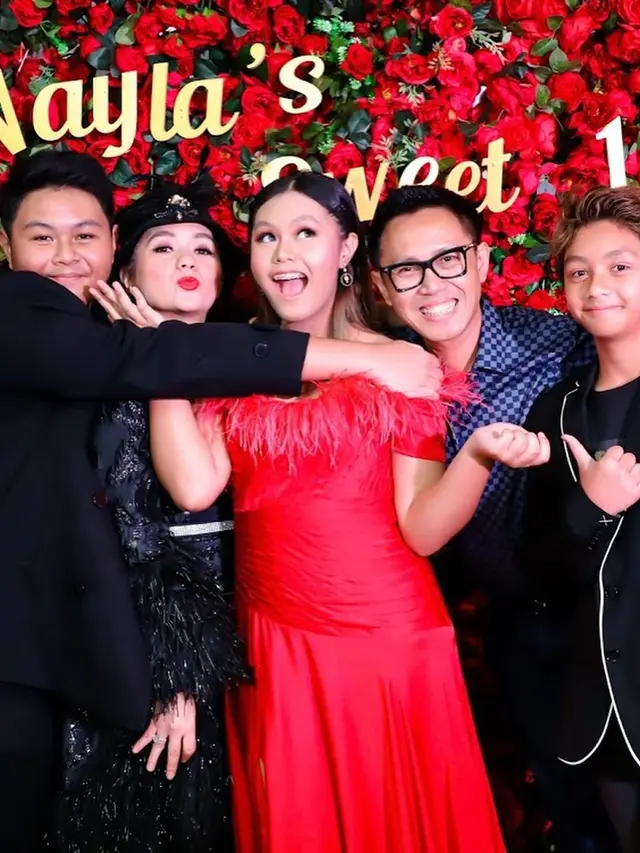 6 Momen Ulang Tahun Nayla Ayu Anak Eko Patrio yang ke-15, Curi Perhatian