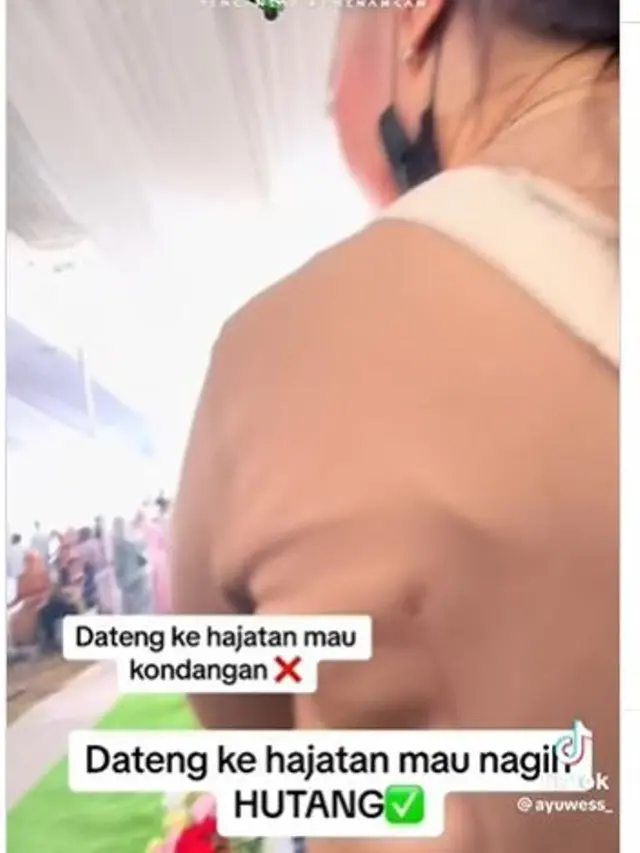 Datang ke Pernikahan, Wanita Tagih Hutang ke Pengantin Usai Salaman di Pelaminan