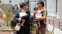 Momen playdate anak Rizky Febian dan Thariq Halilintar di Bandung. [IG: @thariqhalilintar]