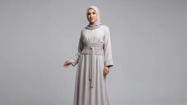 Kombinasi Rajut Ribbed sebagai Sabuk