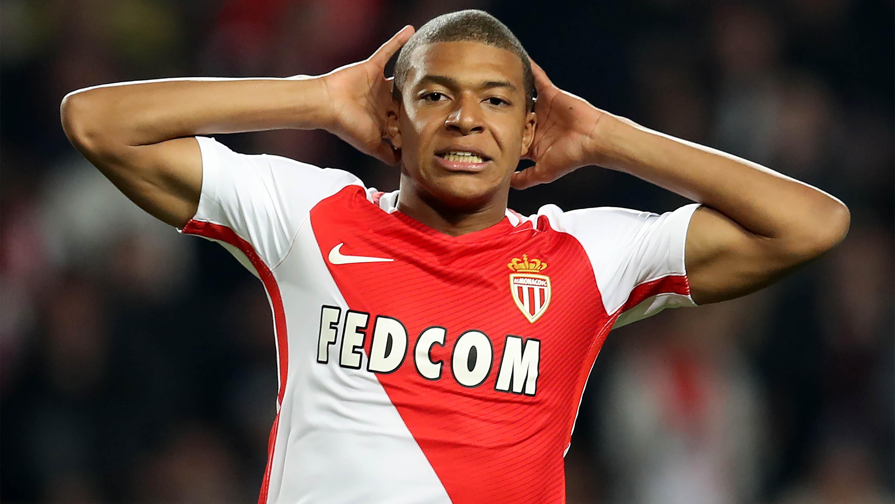 Penyerang AS Monaco, Kylian Mbappe. (AFP/Valery Hache)