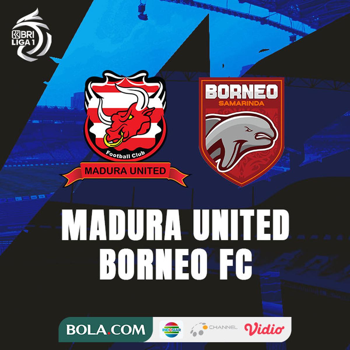 Borneo fc vs madura united
