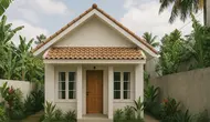 Model Rumah Sederhana 2 Kamar 1 Lantai di Lahan Terbatas