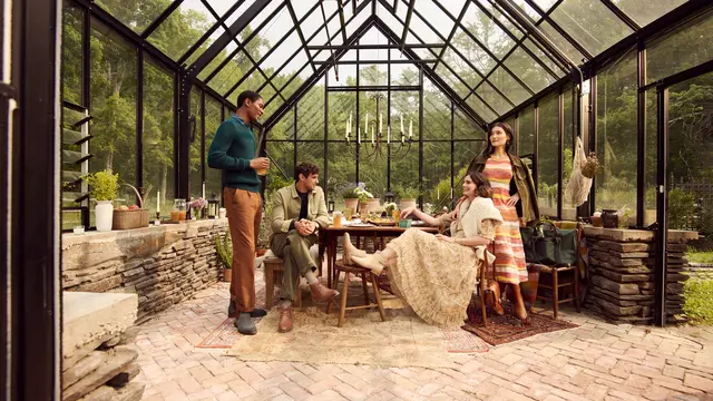 Koleksi musim gugur yang hangat