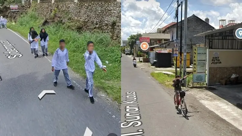 Kumpulan Potret Reaksi Nyeleneh Orang-Orang saat Berjumpa Mobil Google Maps