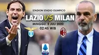 Banner Lazio vs AC Milan. (Triyasni)