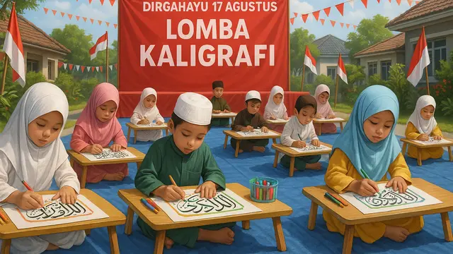 Rekomendasi Lomba Islami 17 Agustus/Ilustrasi gambar oleh AI