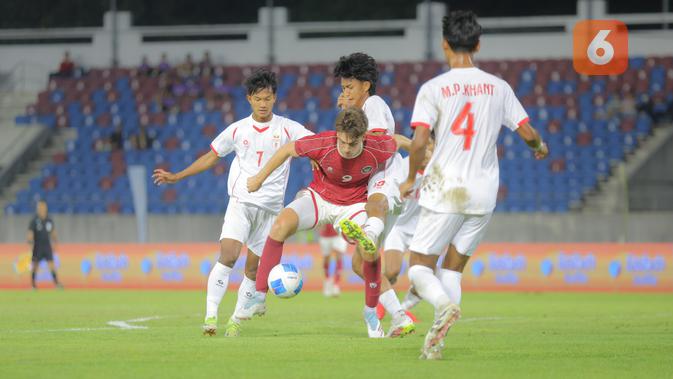 Timnas Indonesia vs Myanmar: Menang 3-1, Garuda Muda Gagal Pertahankan Medali Emas SEA Games