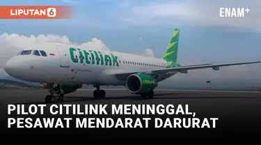 Pilot Meninggal Saat Bertugas, Pesawat Citilink Mendarat Darurat di Juanda