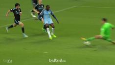 Yaya Toure mencetak gol indah saat Manchester City tekuk WBA 3-1. This video is presented by BallBall