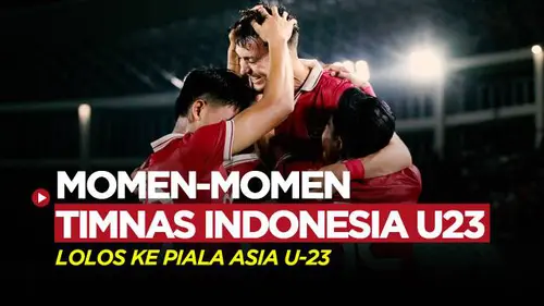 VIDEO: Momen Saat Timnas Indonesia U-23 Lolos ke Final Piala Asia U-23, Usai Taklukan Turkmenistan