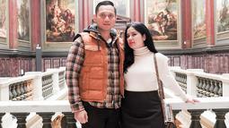 Kebersamaan Annisa Pohan dan AHY di Jerman ini pun tak lepas dari perhatian netizen. Terlebih, Annisa juga selalu terlihat mendampingi sang suami selama di Jerman. (Liputan6.com/IG/@agusyudhoyono)