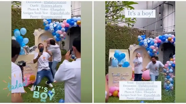 6 Momen Kesha Ratuliu dan Adhi Permana Ungkap Jenis Kelamin Anak Pertama